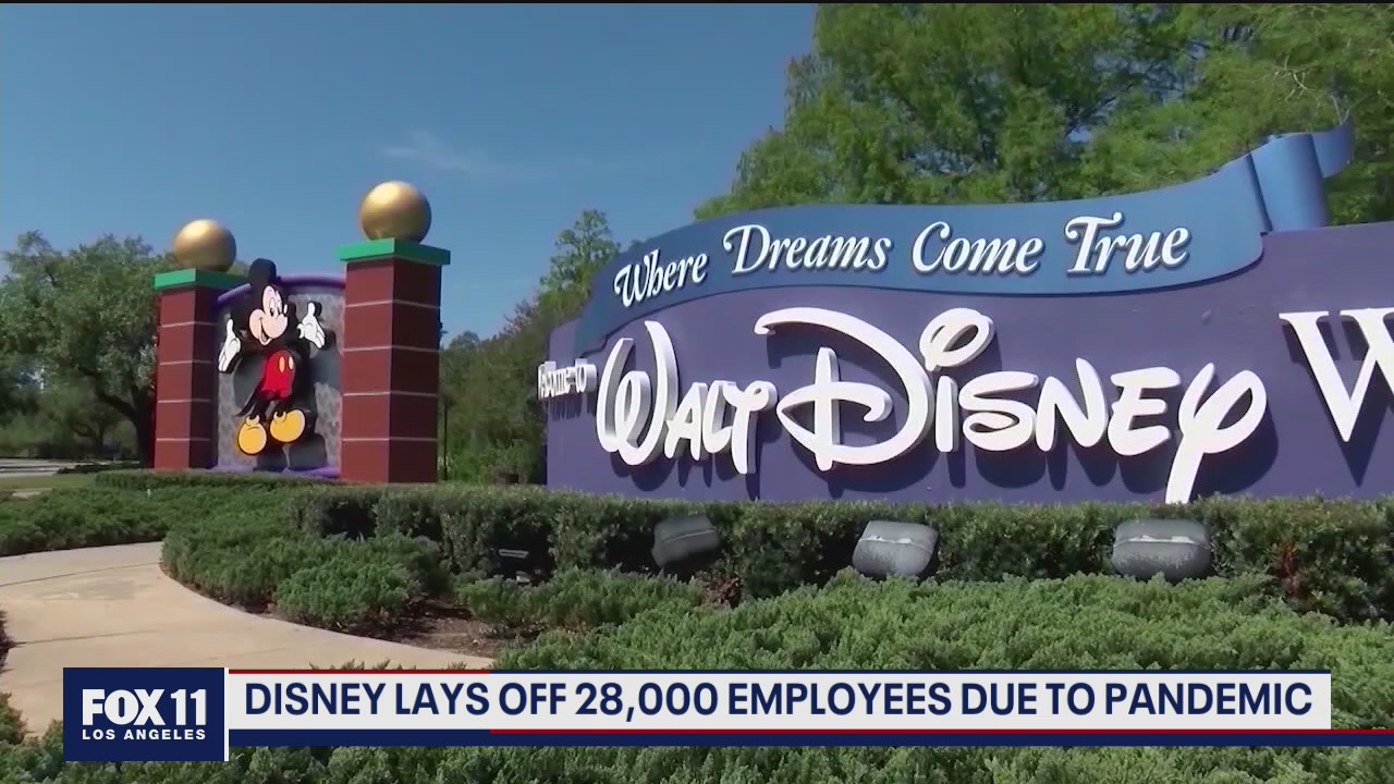 Disney lays off 28,000 employees due to pandemic