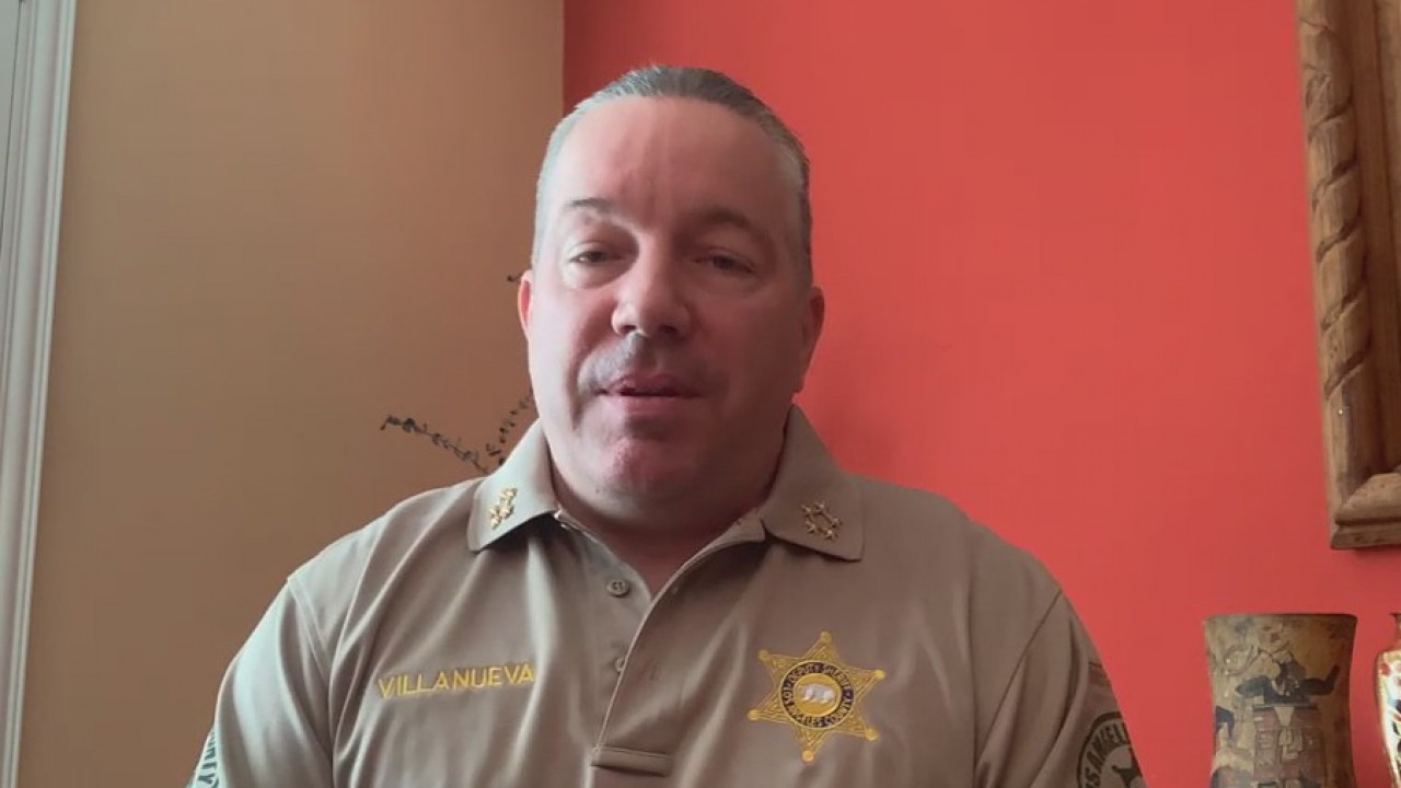 LA County Sheriff Alex Villanueva speaks out after LA County Supervisors vote to explore options to remove him
