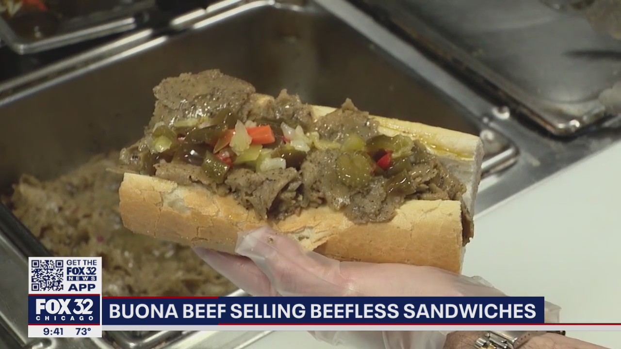 Buona Beef selling beefless sandwiches