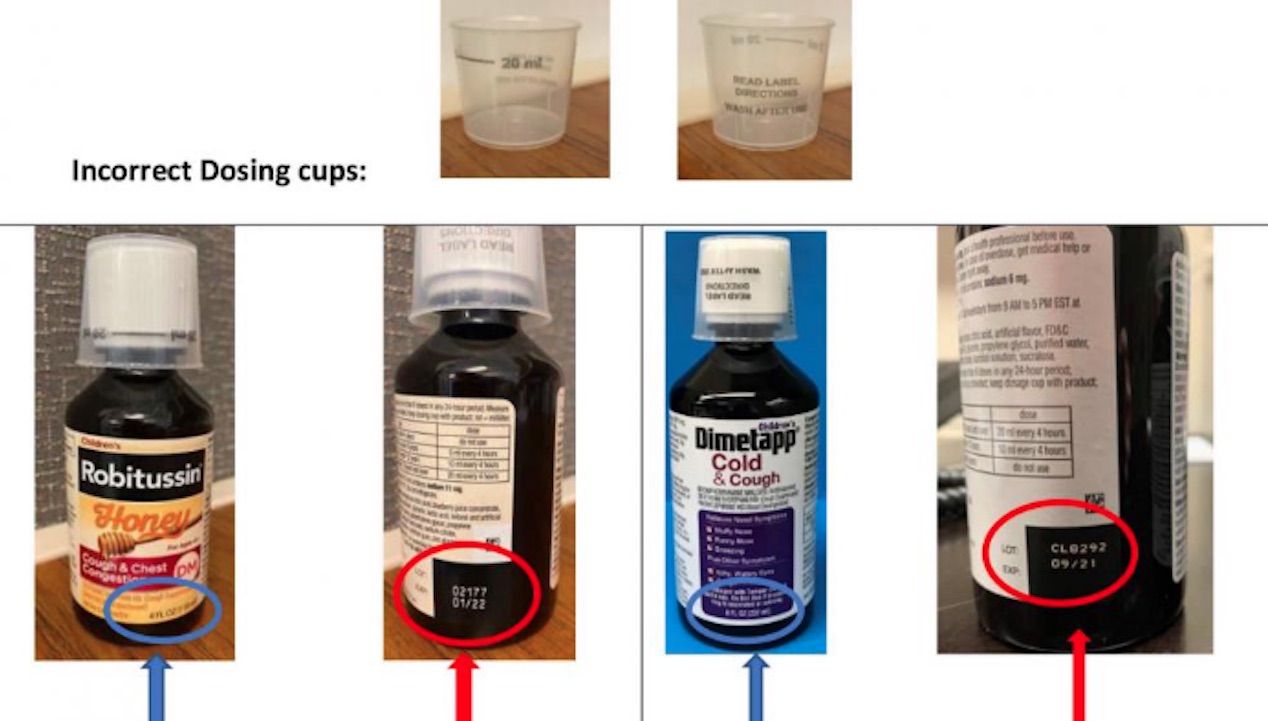 GSK Consumer Healthcare is voluntarily recalling two lots of Children’s Robitussin.