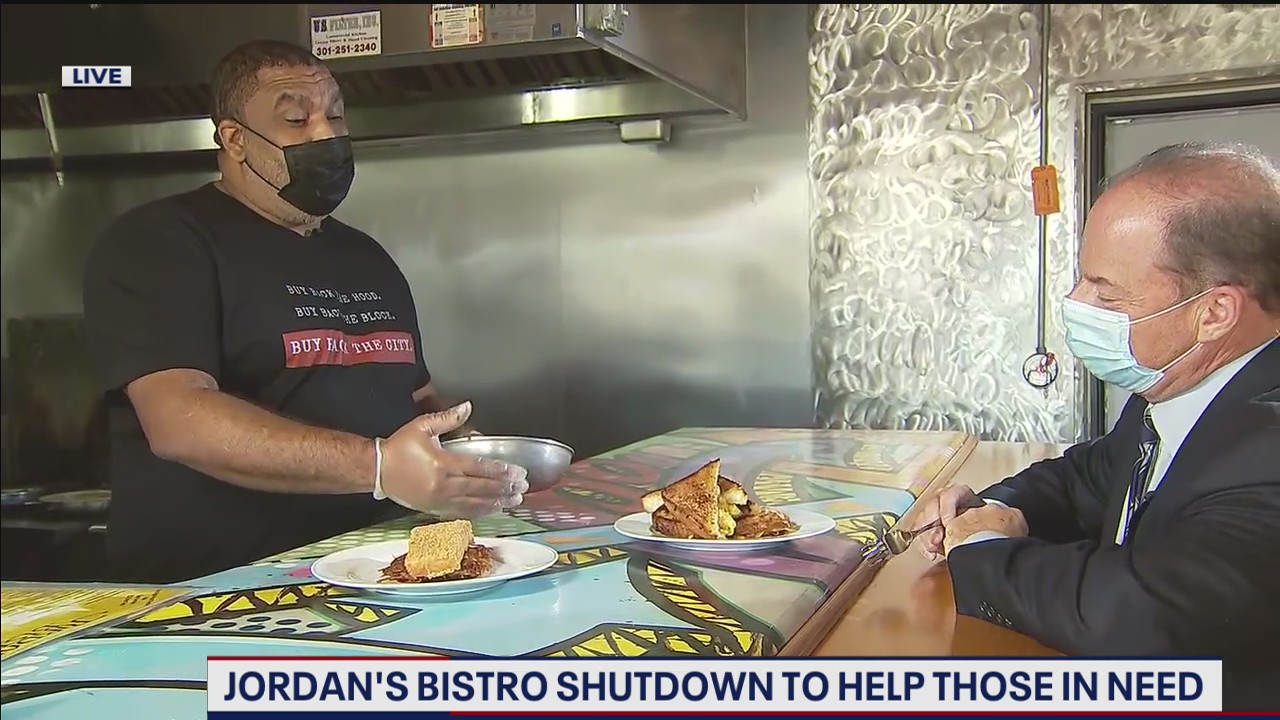 Jordan’s Bistro shuts down to help those in need