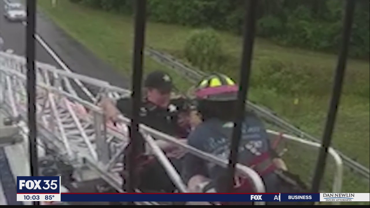 Flagler deputy helps save teen who threatened to jump off overpass