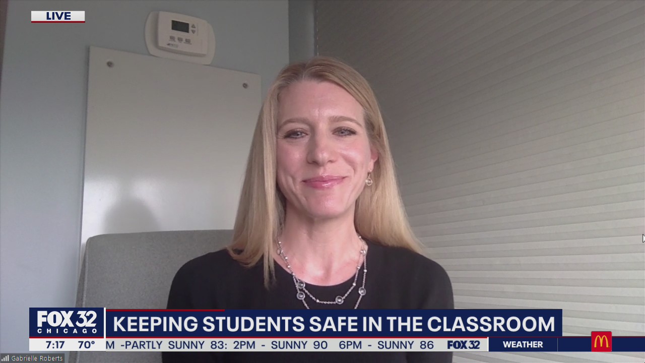 Stressing the importance of wearing a mask to kids