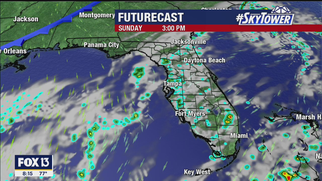 Sunday morning weathercast