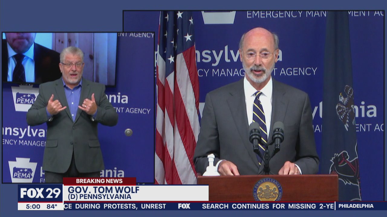 Gov. Tom Wolf imposes restrictions for restaurants, bars, gatherings as COVID-19 cases rise
