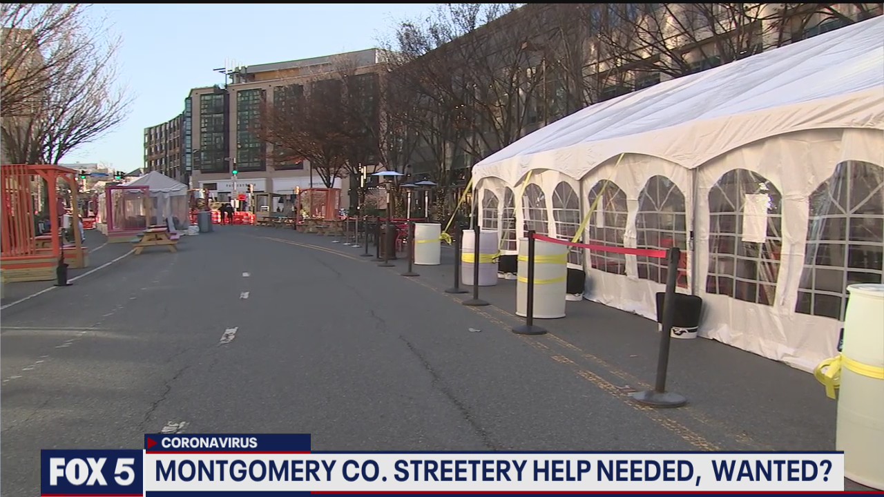 Montgomery County 'streetery' help needed, wanted?