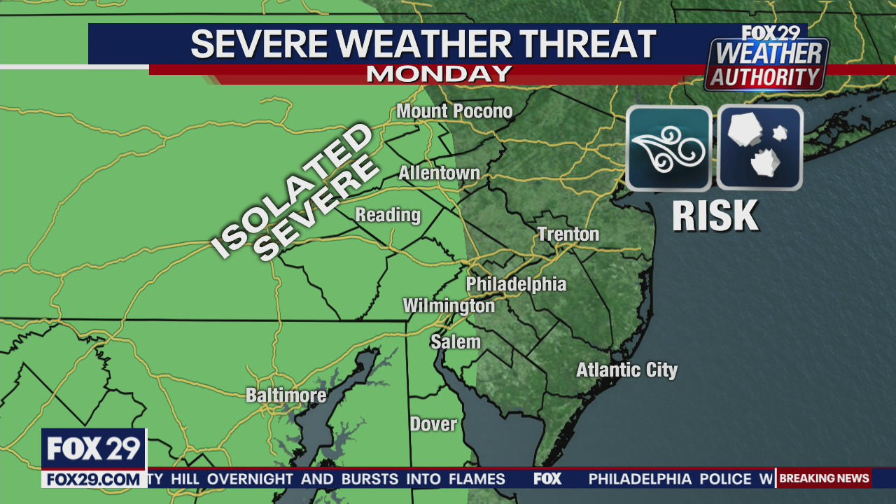 Weather Authority: Sunday night forecast