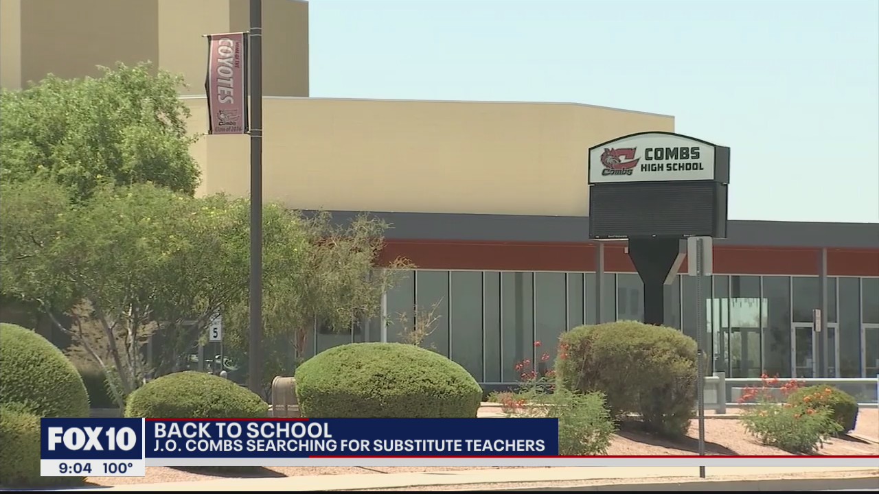 J.O. Combs School District in need of substitute teachers for in-person instruction