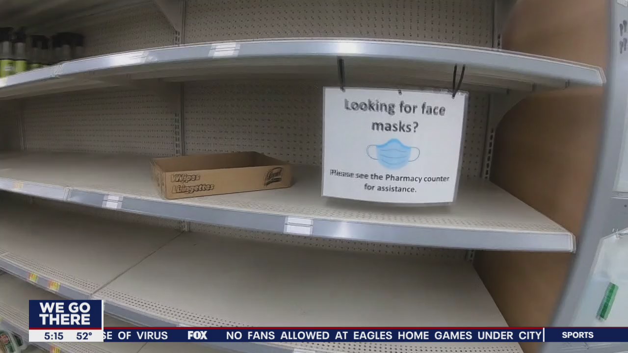 Supplies flying off the shelves as coronavirus cases spike
