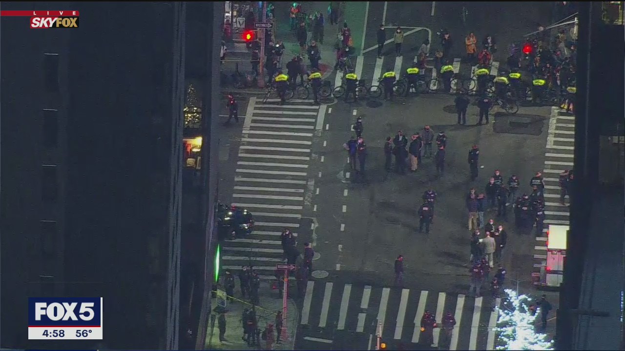 Pedestrians hit