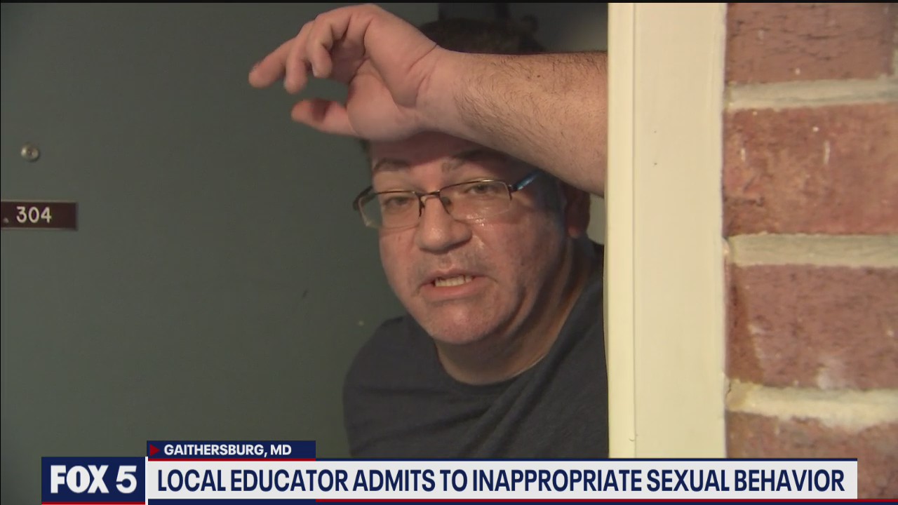 School staffer says he was unaware he was on camera