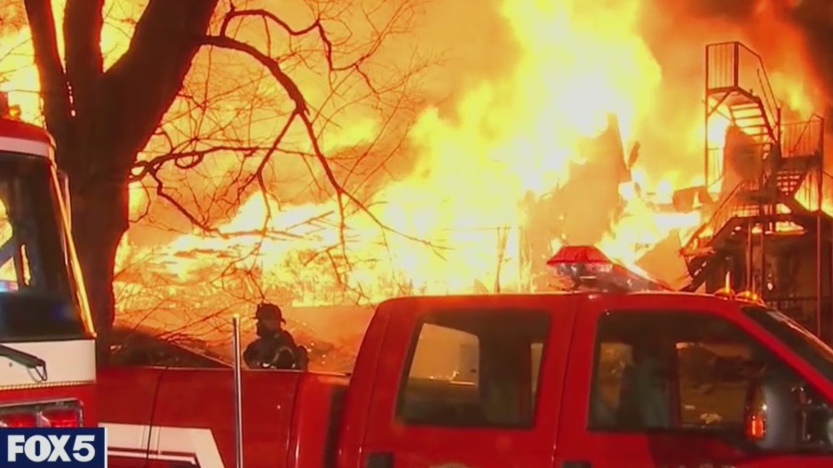 Firefighter missing