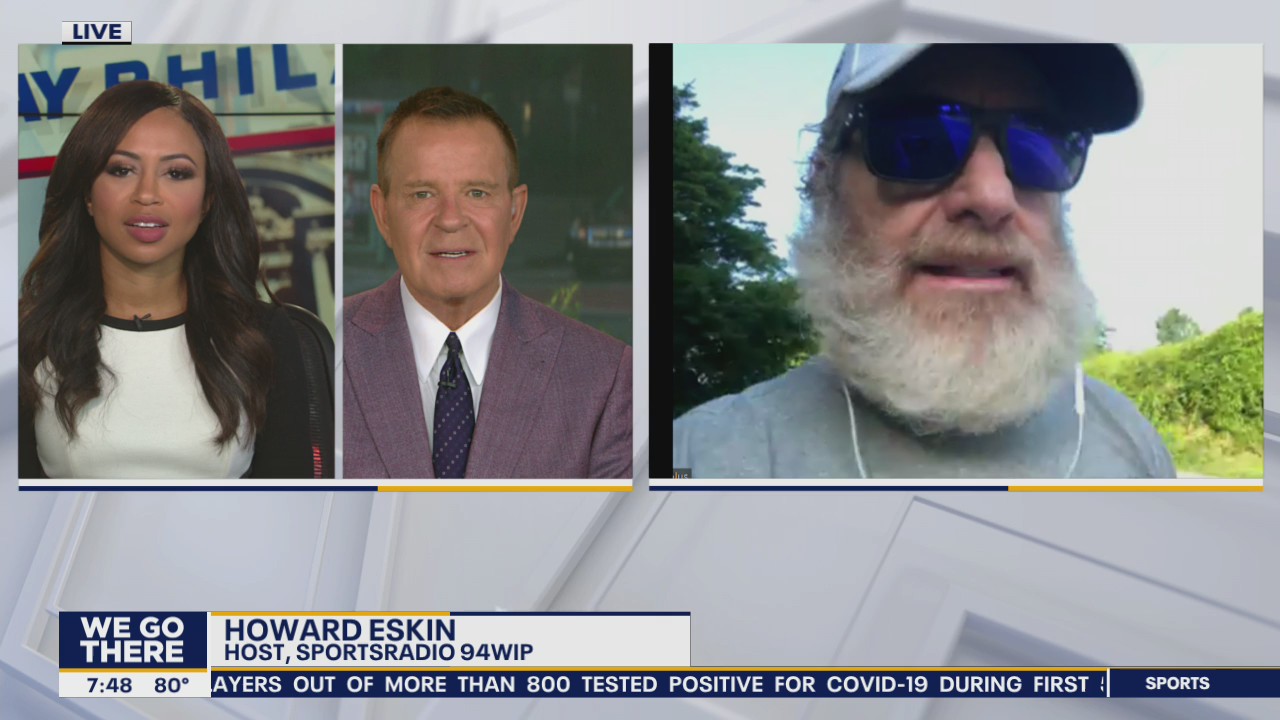 Howard Eskin walks 1,103 miles to raise money for Philabundance and Brandywine SPCA