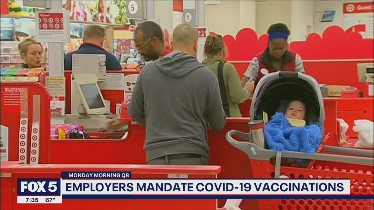Employers mandate COVID-19 vaccinations