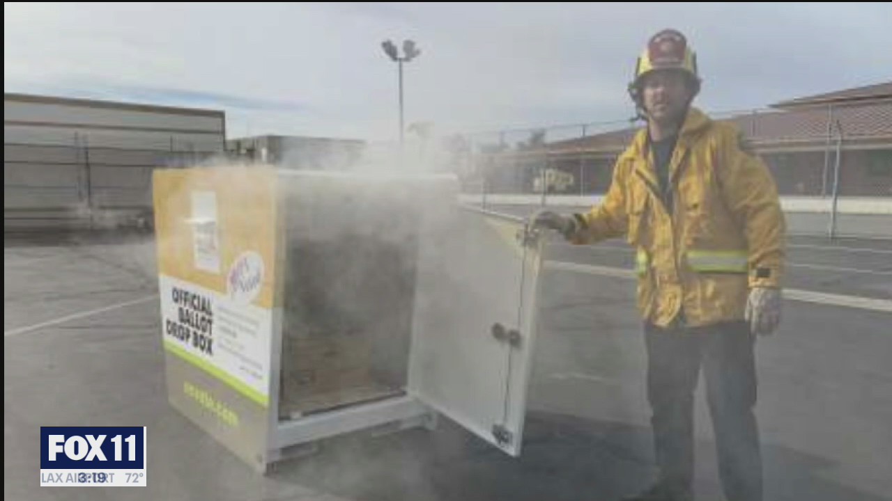 Baldwin Park ballot box fire update