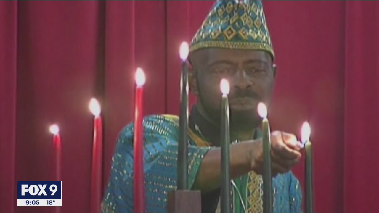 Holiday lights show at Minnesota State Fairgrounds marks start of Kwanzaa