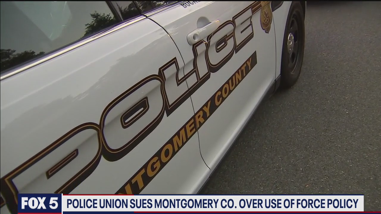 Police union sues Montgomery County over use of force policy