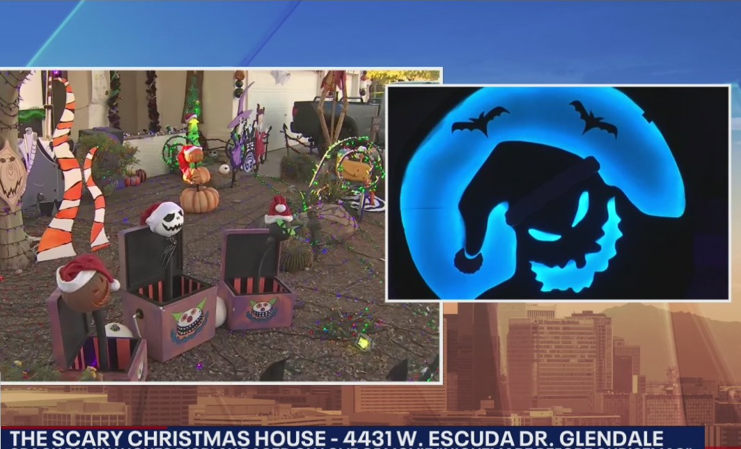 The Scary Christmas House in Glendale