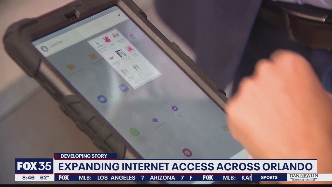 Expanding internet access across Orlando