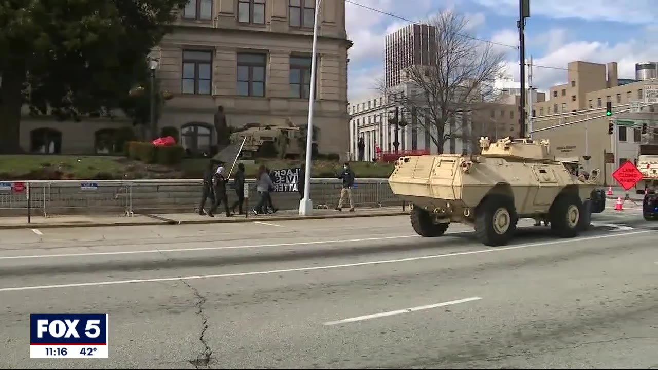 Security on high alert near Georgia State Capitol