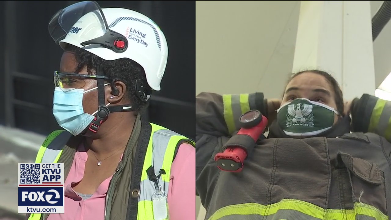 Women find career success as firefighters, construction workers