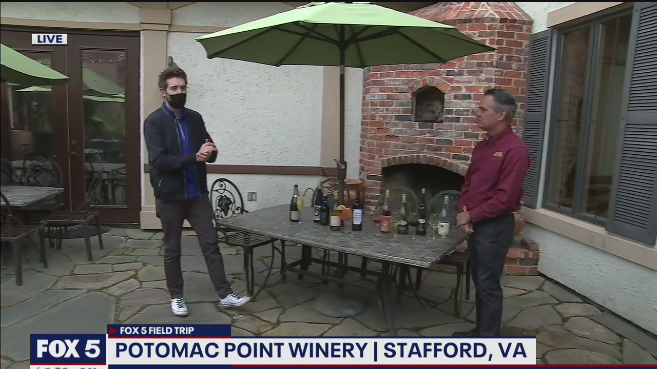 FOX 5 FIELD TRIP: Getting ready for Mother’s Day at Potomac Point Winery