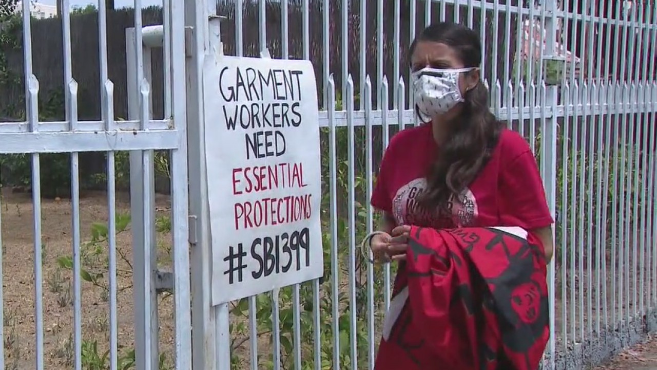 Alarming spread of COVID-19 in LA's Garment District