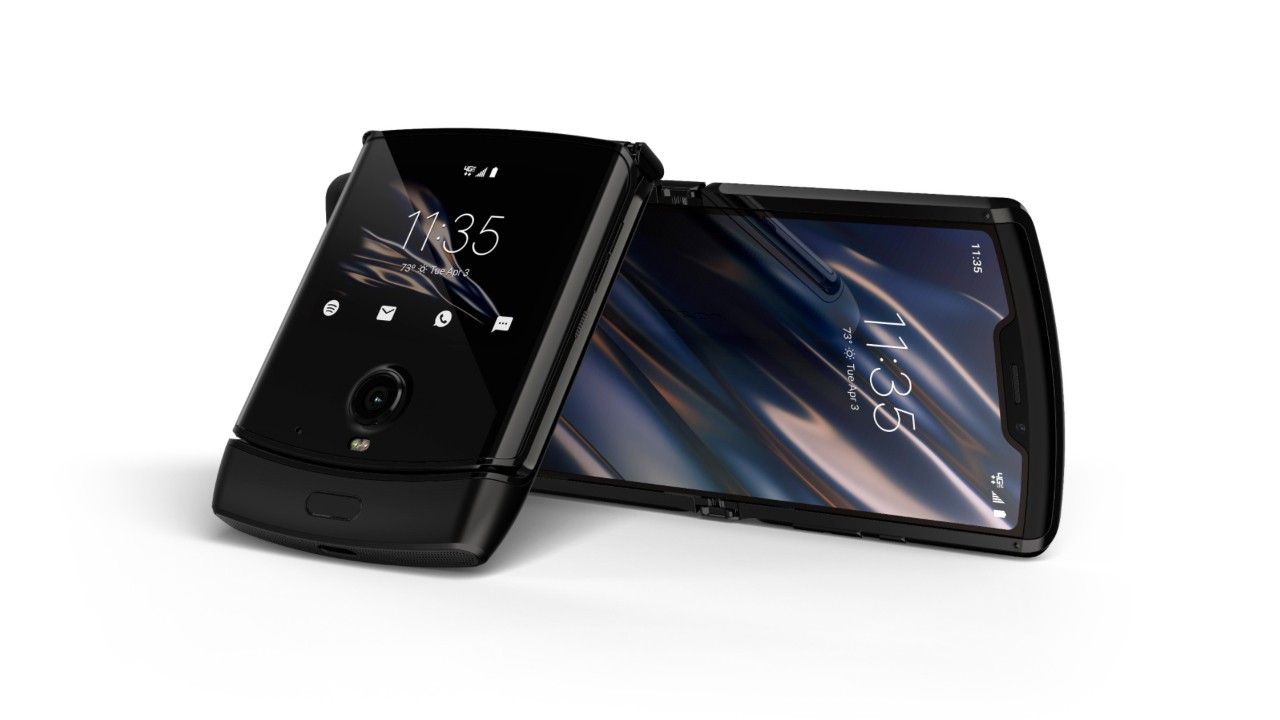 Motorola unveils revamped Razr with foldable touch screen
