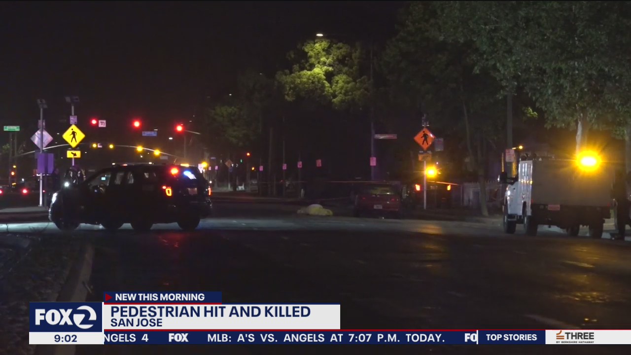 Pedestrian struck and killed in San Jose