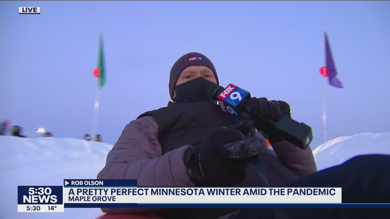 Minnesotans embrace winter on cold January day