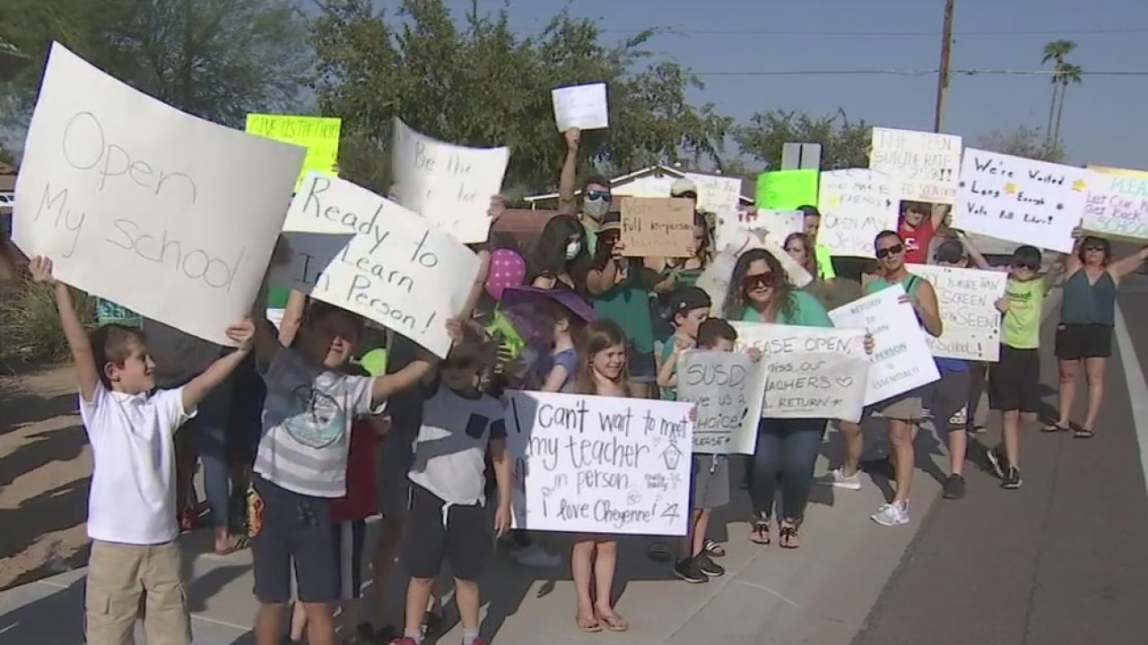 Scottsdale Unified School District governing board lays out roadmap for return to on campus learning