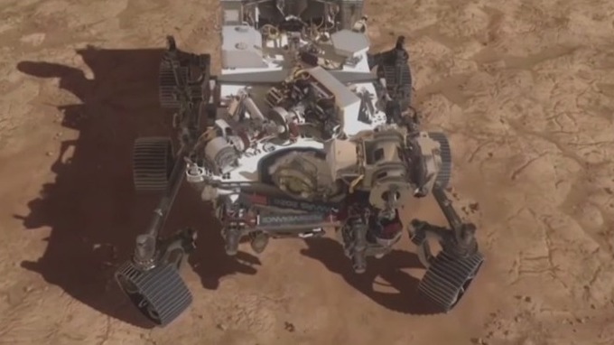 NASA's Perseverance rover heads for Mars landing