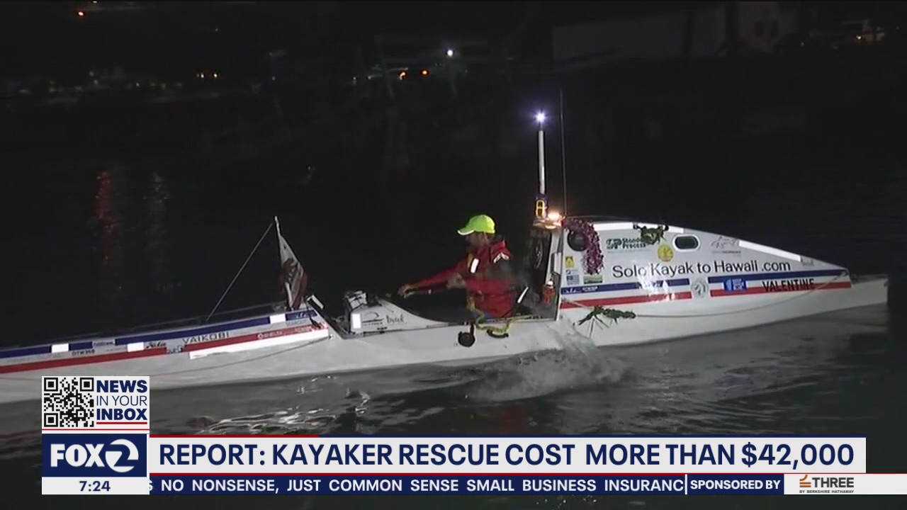 Rescue of Marin County kayaker costs $42K