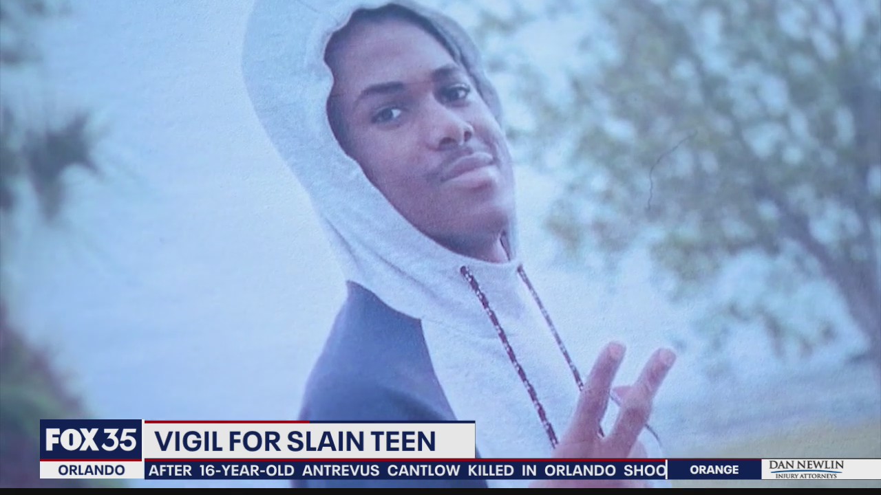 Vigil held for slain Orlando teenager