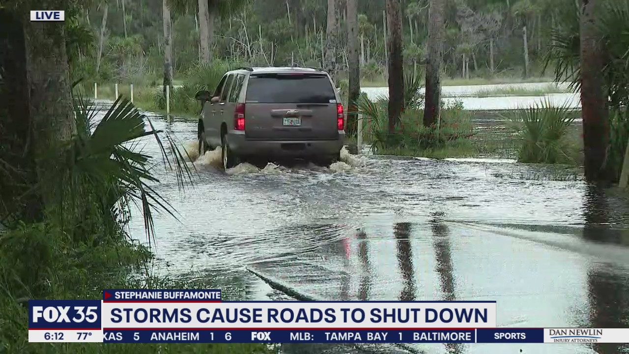 Storms cause flooding in Ormond Beach