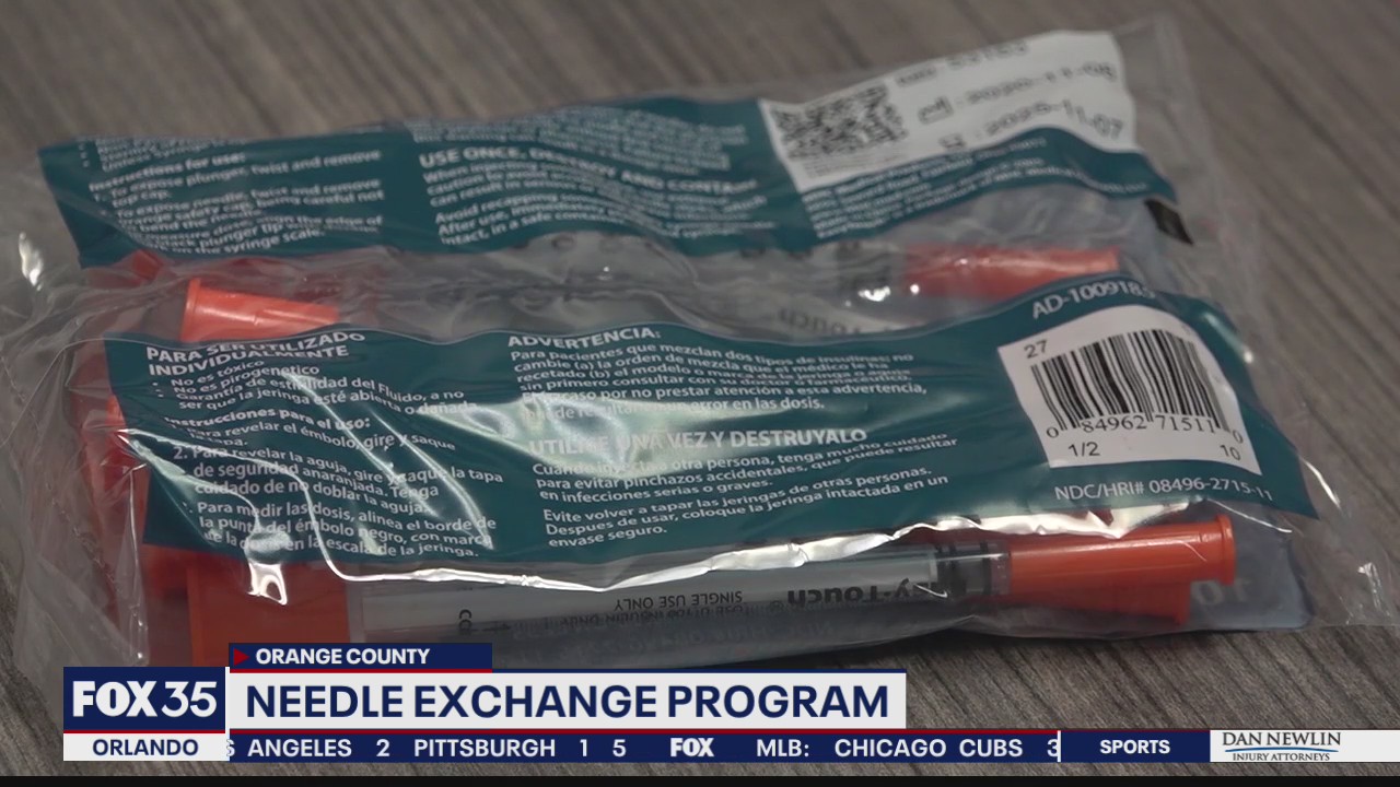 Needle exchange program started for Orange County