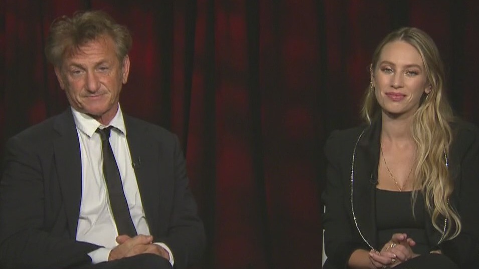 Sean Penn and Dylan Penn talk about their new film 'Flag Day'