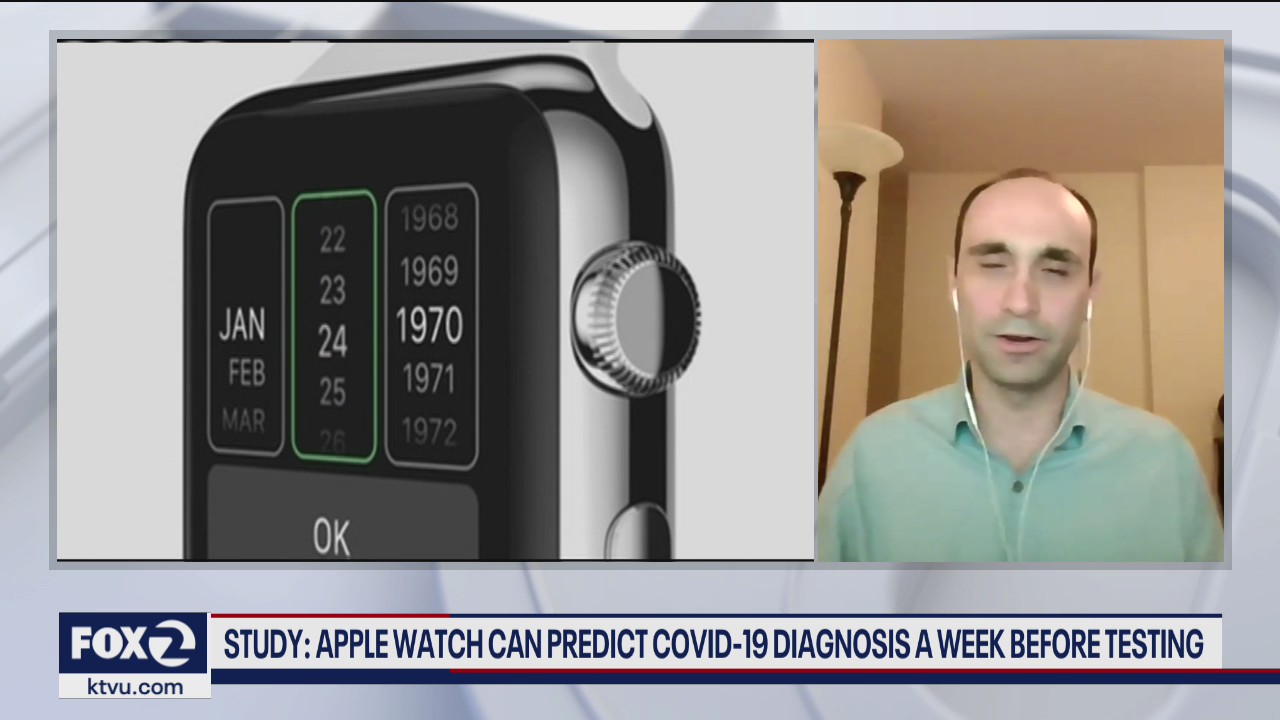 Apple watch can predict COVID diagnosis