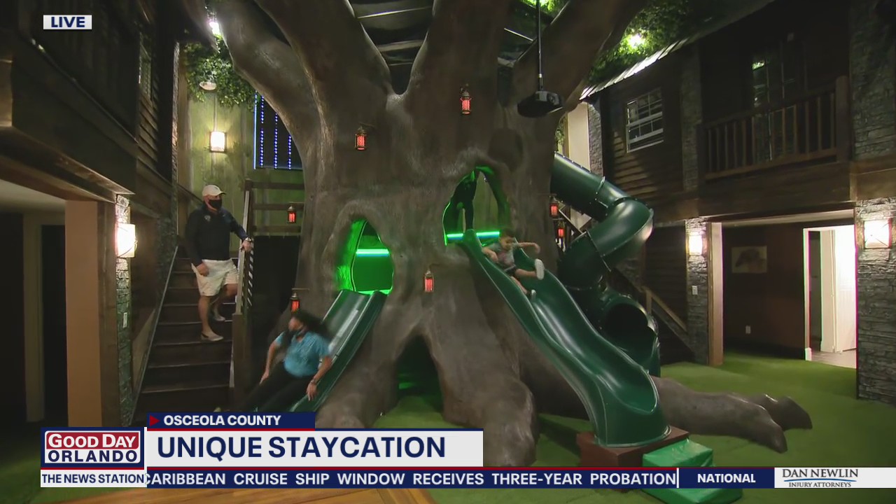Treehouse-themed vacation rental