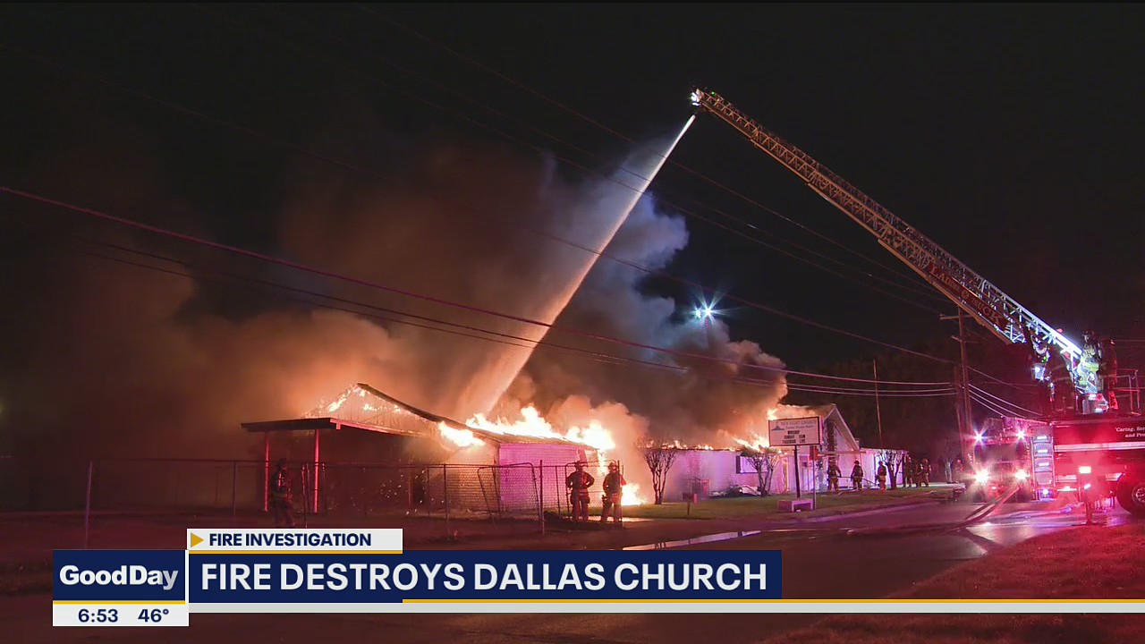 Fire Destroys New Light Church in Pleasant Grove