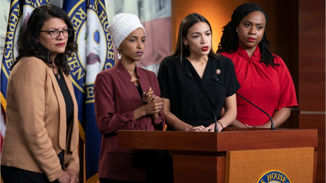 ‘Agenda of white nationalists’: Democratic congresswomen attacked by Trump call for impeachment