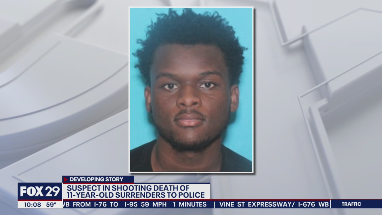 Suspect in shooting death of 11-year-old boy in Oxford Circle surrenders to police