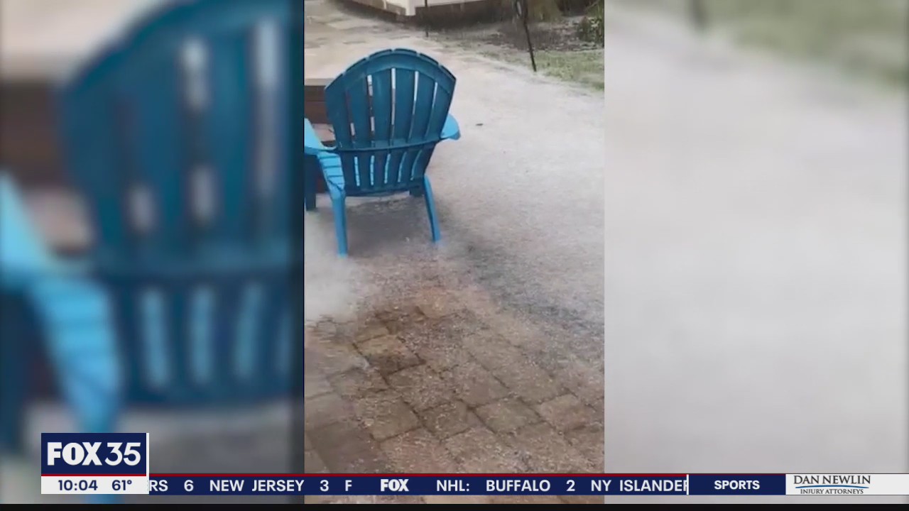 Hailstorm in Daytona Beach Shores surprises residents