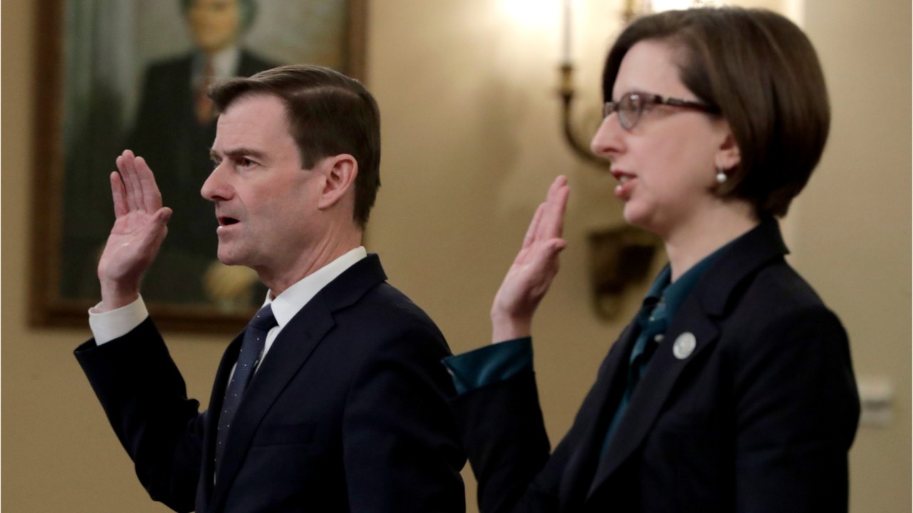 Laura Cooper, David Hale testify in Trump impeachment hearings; Cooper says Ukraine asked about aid on day of Trump call