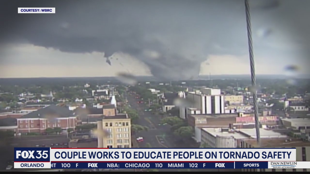 Couple works to educate people on tornado safety