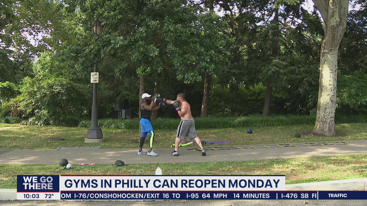 Philadelphia gyms, fitness centers allowed to reopen Monday