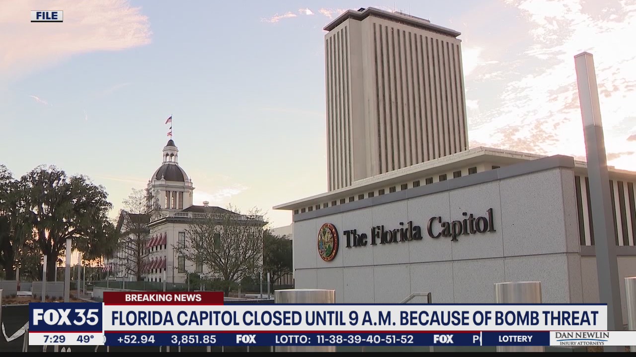 Bomb threat closes Florida Capitol