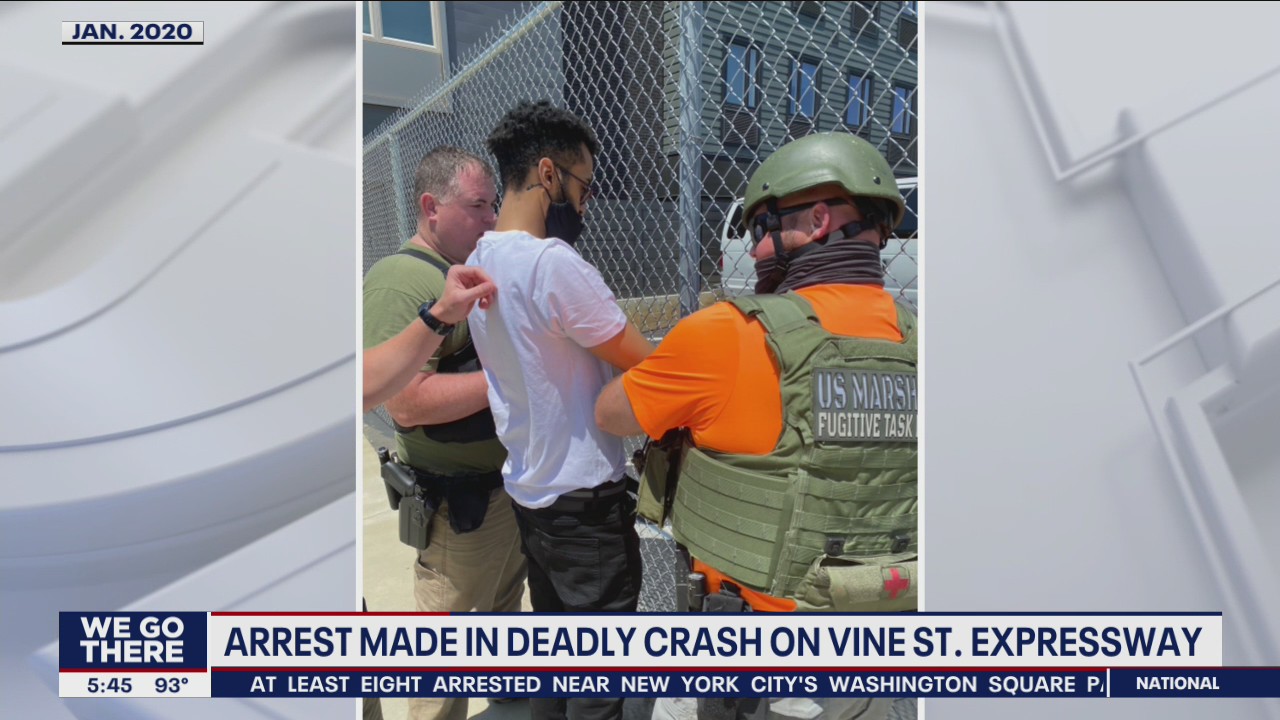 US Marshals arrest man wanted in deadly I-676 crash