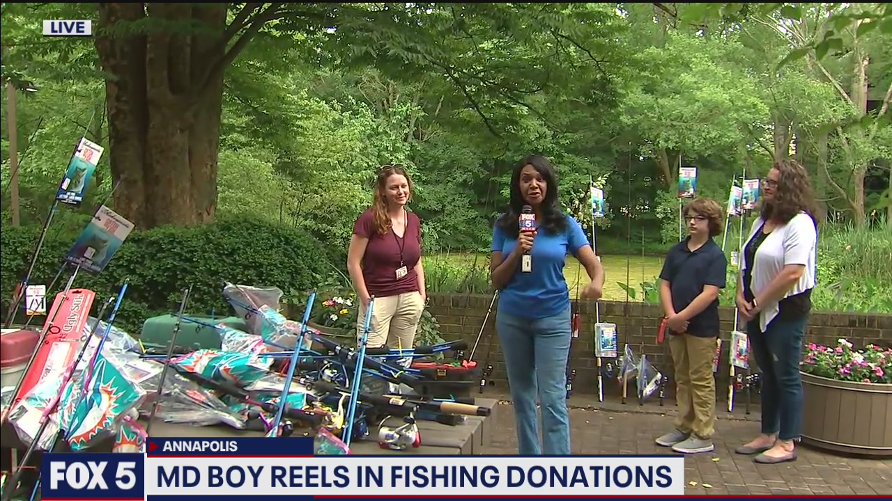 Wheaton boy shares fishing passion with others