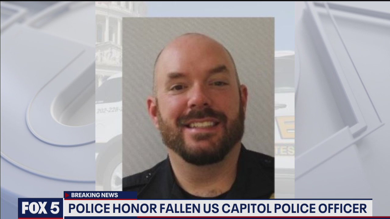 Police honor fallen Capitol police officer
